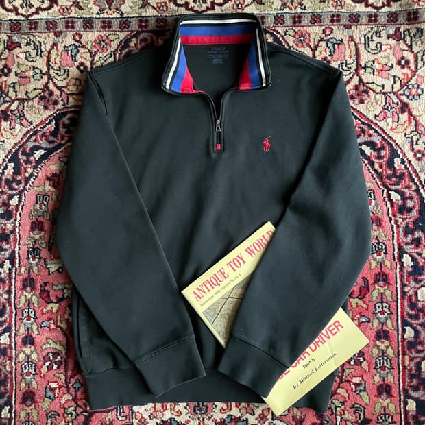 폴로 랄프로렌 하프집업 스웻셔츠