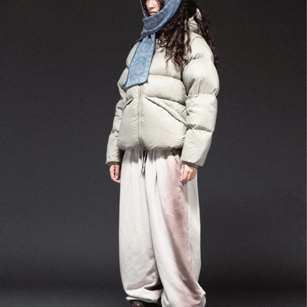 더바이닐하우스 리버시블 패딩