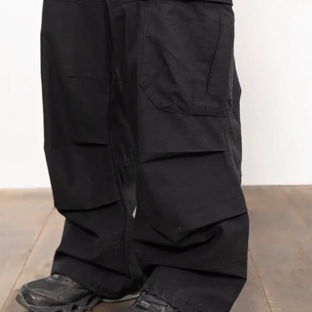 [2] 비긴202 모듈러 카고 팬츠 - 블랙 판매합니다