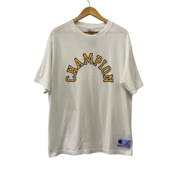 챔피온 메쉬 빅로고 반팔티셔츠(XL)