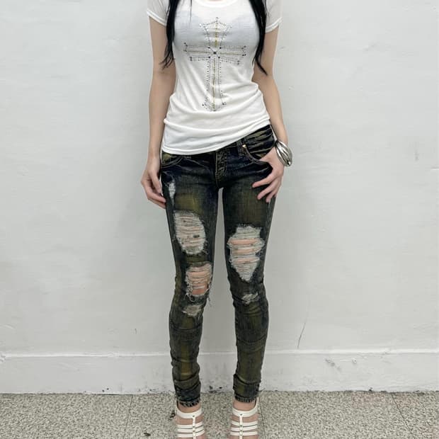 Cross cubic short sleeve