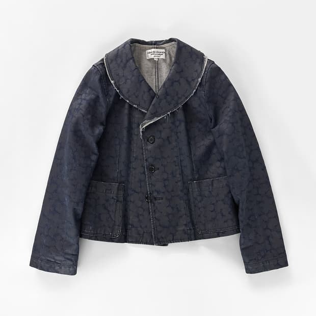 2001 AD robe de chambre 꼼데가르송 데님 자켓