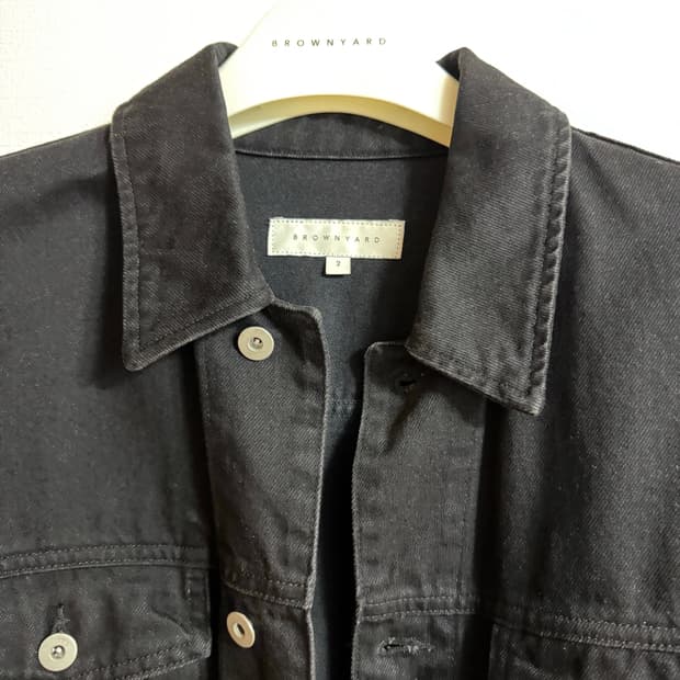 [2] 브라운야드 21fw 데님 트러커 자켓