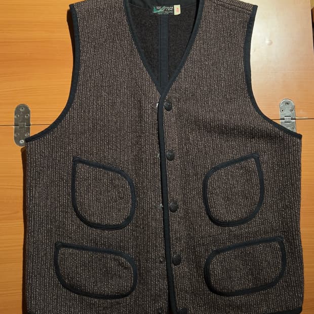 SUGAR CANE 슈가케인 베스트 “BEACH CLOTH VEST” S