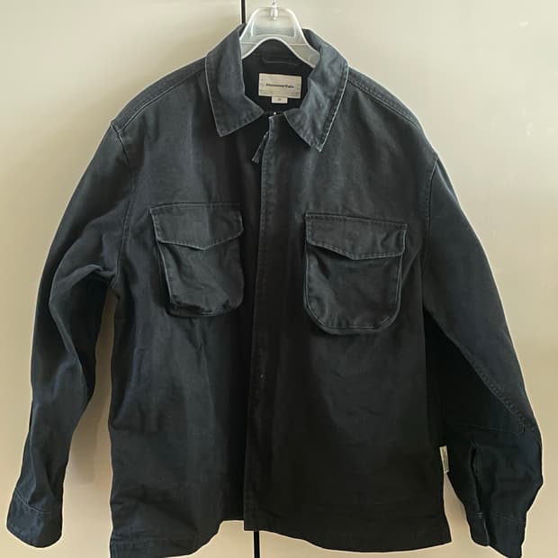 디스이즈네버댓 블랙 셔츠 자켓