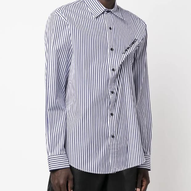 와이프로젝트 핀치드 셔츠 라지