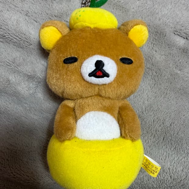 리락쿠마 레몬 키링 