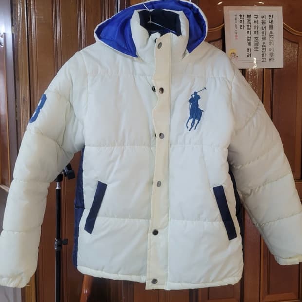 폴로 랄프로렌 빅포니 빅로고 패딩