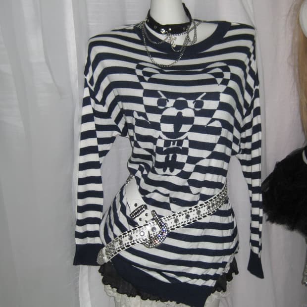 Hysteric glamour 히스테릭글래머 퍽베어 니트 