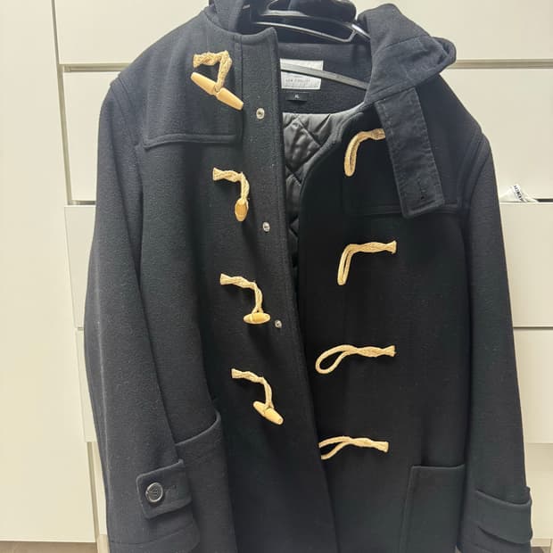 로파이 더플코트 블랙(XL)