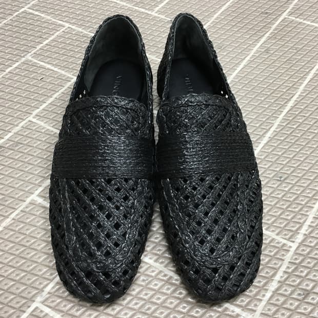 24SS VINCE 빈스 짜임 로퍼 7M 240