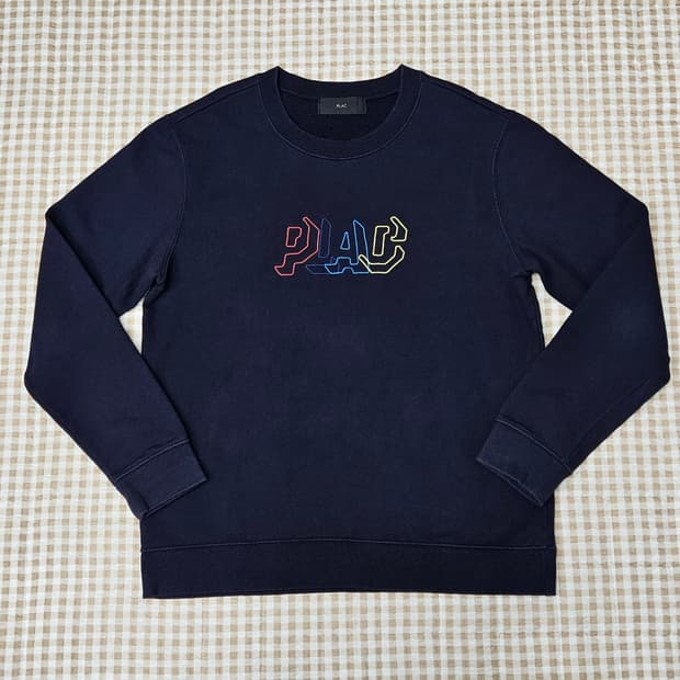 플랙 오버핏 맨투맨 남자100