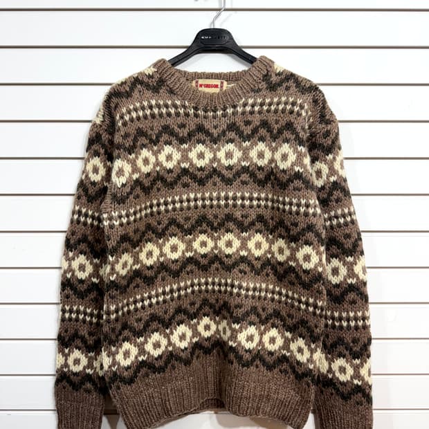 70's McGregor 헤비 울 니트