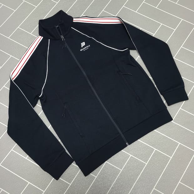 빈폴 스포츠 테이핑 트레이닝 집업 점퍼 100