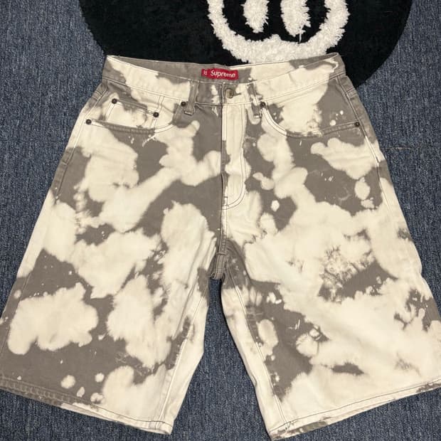 슈프림 베기 데님 셔츠 블리자드 25ss