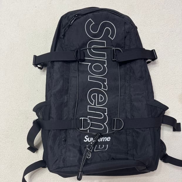 슈프림 백팩 블랙 18FW