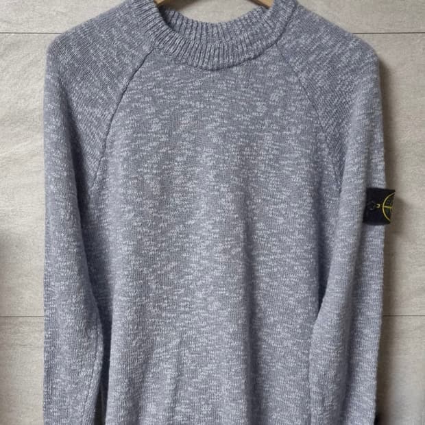 스톤 아일랜드 와펜 울 니트