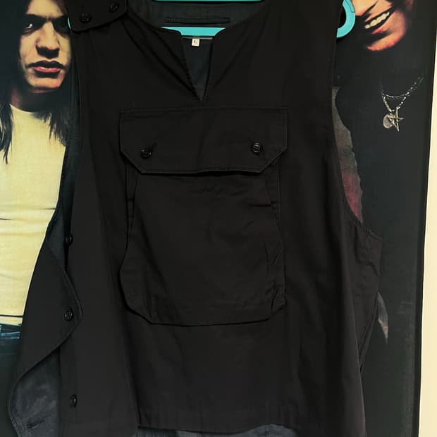 엔지니어드 가먼츠 커버 베스트(네이비 L)