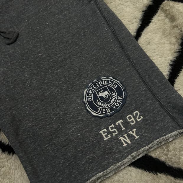 [XL]아베크롬비 트레이닝 반바지/그레이