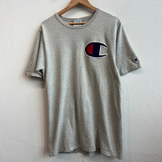 챔피온 빅로고 반팔 티셔츠 L