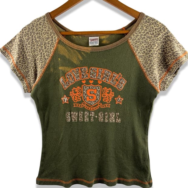 JPN 레오파드 호피 나그랑 딱붙티2862