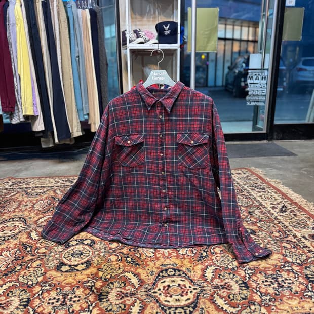 빈티지 플란넬 셔츠 XXL~ (581)
