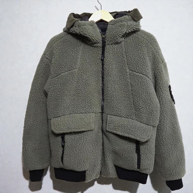 95)블랙야크 BBC 덕다운 후리스 패딩