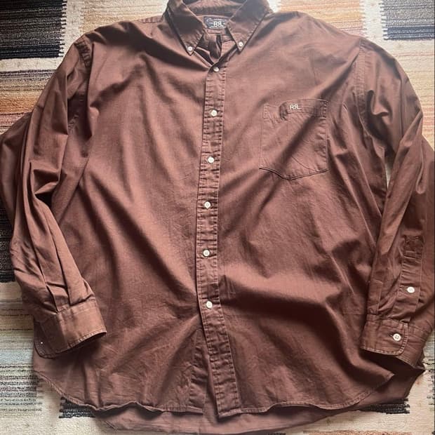 90s RRL BD자수셔츠
