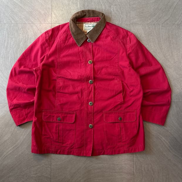 L.L.bean 엘엘빈 레드 헌팅 자켓