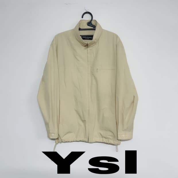 입생로랑 베이지 올드스쿨 봄 공용 자켓