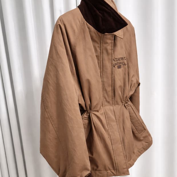 듀엘(DEWL) 24년 퀄팅경량자켓 66 / 카멜브라운