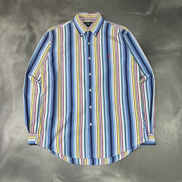  폴로랄프로렌 스트라이프 셔츠 y15631