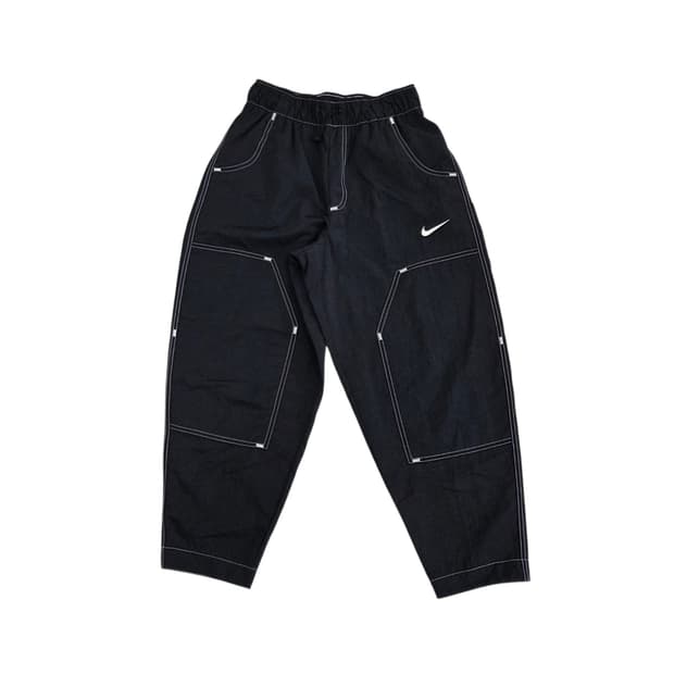 Nike 나이키 스우시 디테일 하이라이즈 우븐 팬츠
