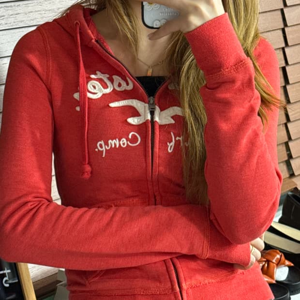 홀리스터 후드집업