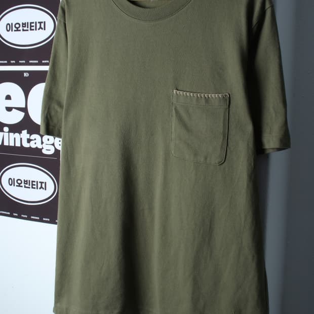 (L-XL) 유니클로 반팔 티셔츠 JW앤더슨 협업 포켓-H36470