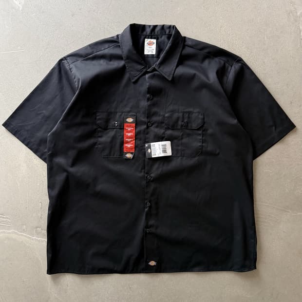 Dickies Short Sleeve Work Shirt Black