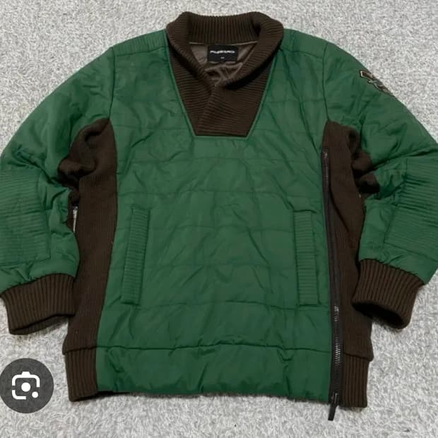 파사디 남성 골프 방풍 퀼팅니트패딩 100