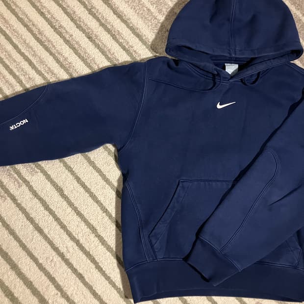 나이키 x 녹타 네이비 후드 m