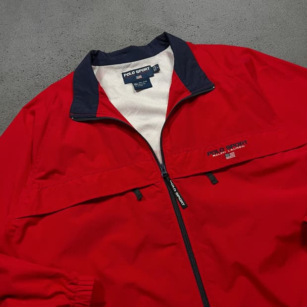 Polo Sport 폴로 스포츠 올드스쿨 바람막이 자켓