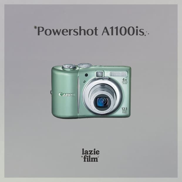 유니크 ₊˚ ♡ 캐논 파워샷 A1100is 디카 빈티지디카