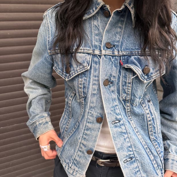70s Levis 70506 Tipe3 Jacket 36 (착샷)