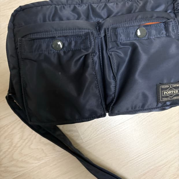 [급처] 요시다포터 탱커 스몰사이즈 아이언블루