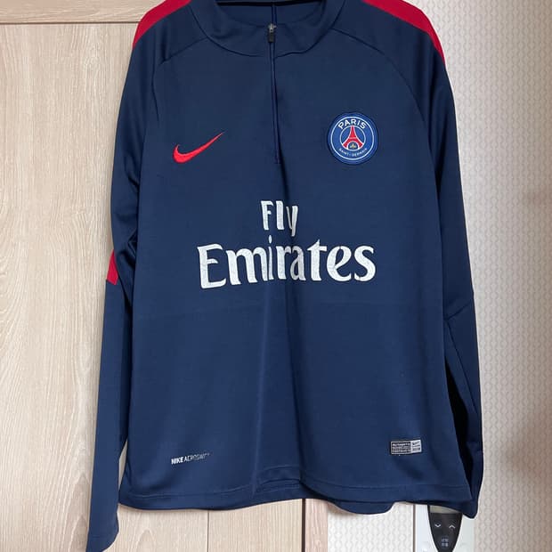 17-18 나이키 파리생제르망 psg 트레이닝탑 축구
