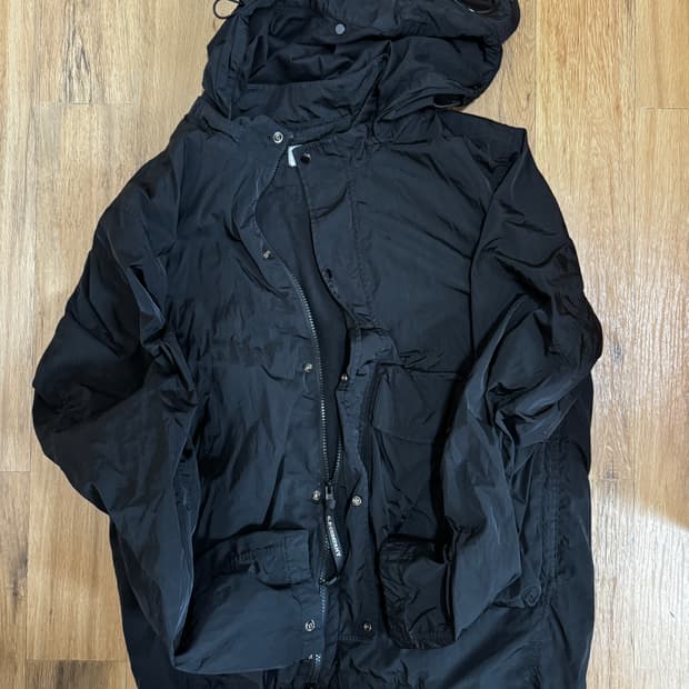 cp컴퍼니 고글 오버셔츠 (바람막이) L