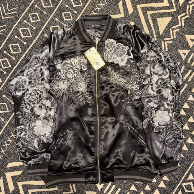 카라쿠리타마시 리버시블 스카잔 (XXL)