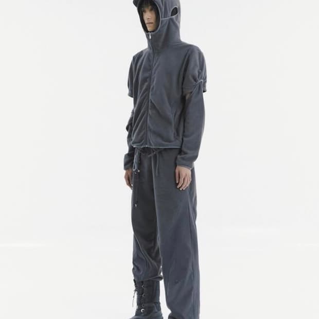 오호스 이어홀 후디 플리스 공용