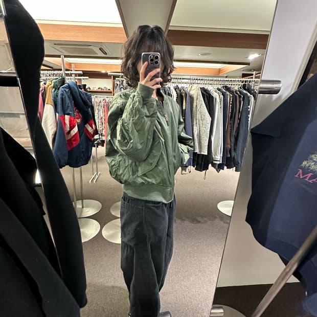 L)SMW 인더스트리 MA-1 플라이어 자켓