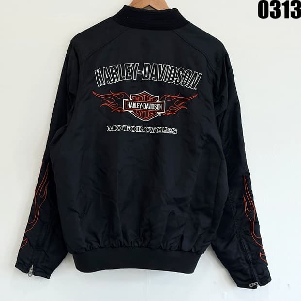 할리데이비슨 나일론 라이딩 자켓 XL 0313