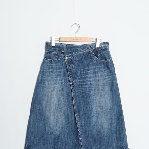 SM2 Denim Wrap Skirt (28)