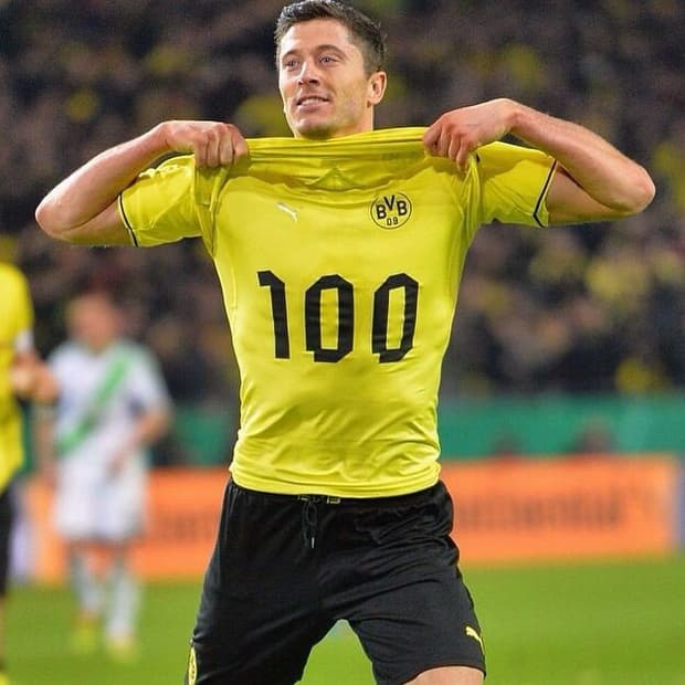 ♤필독♤ Feat 레반도프스키 13/14 도르트문트 홈 L <새상품>